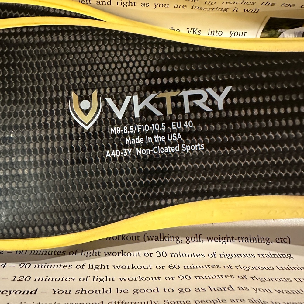 VKTRY performance insoles